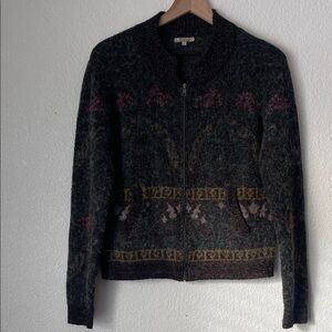Gimmicks Cotton/Wool Blend Cardigan Sweater size Large